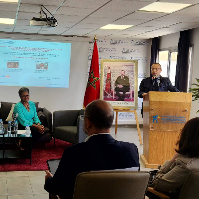 Conférence avec son excellence la consule générale des Etats Unis