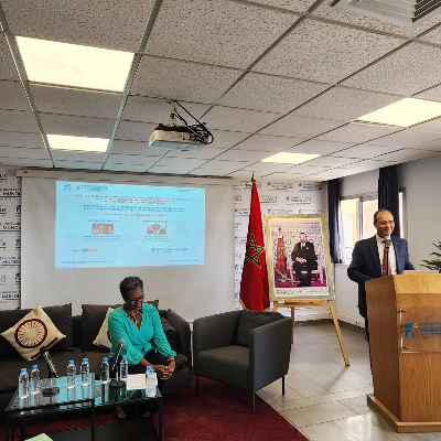 Conférence avec son excellence la consule générale des Etats Unis